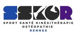 Logo SSKOR 35 — Sport Santé Kinésithérapie Ostéopathie, Rennes